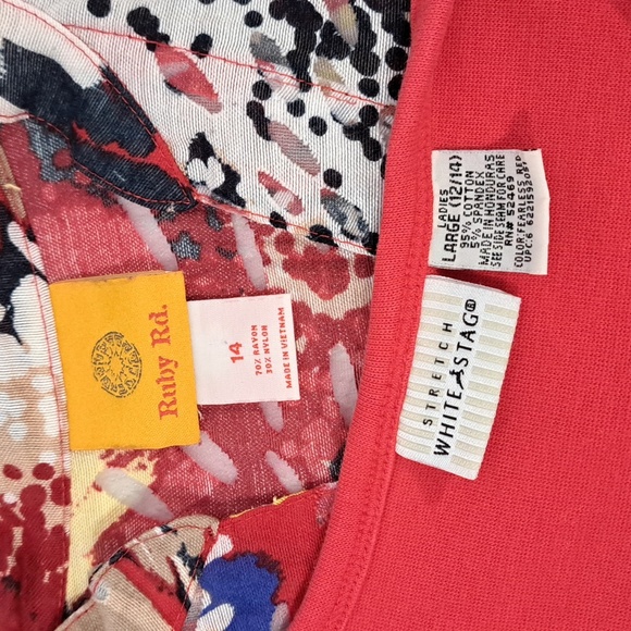 Ruby Rd. Set-Woman's Top +1 - Picture 4 of 11